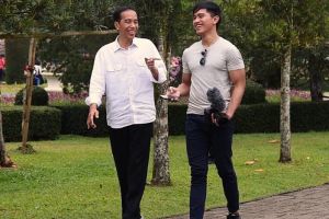 Warganet cibir Jokowi, ini jawaban santai Kaesang Pangarep