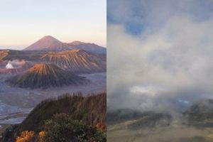 Gunung Bromo erupsi, abu vulkanik mengarah ke Malang