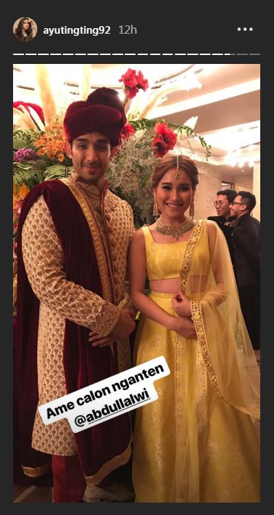 10 Momen sangeet night Tania Nadira dan Abdulla Alwi, meriah abis