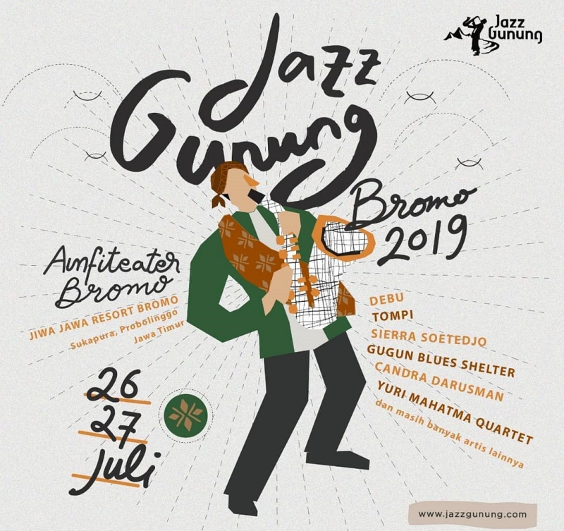 Jazz Gunung Bromo bakal menyuarakan harmonisasi persatuan