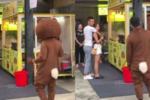 Kasih kejutan, pria ini malah pergoki pacarnya dipeluk cowok lain