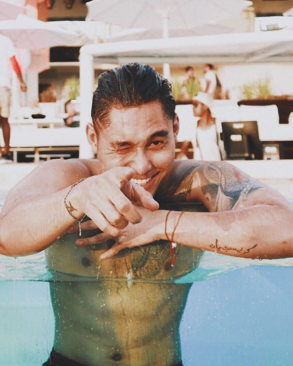 10 Pesona Krisjiana Baharudin, pria tampan calon suami Siti Badriah