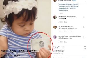 Main bareng cucu, kartu kredit Rieta Amalia malah bikin salah fokus