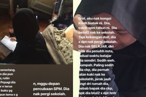 Tak ada biaya, kisah siswi tak bisa ke sekolah ini bikin sedih