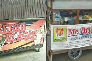 12 Cara marketing pedagang kaki lima ini kocak abis