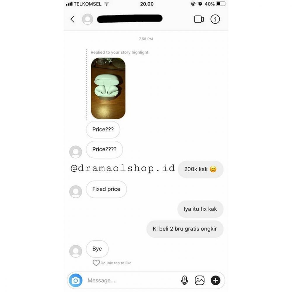 10 Chat tawar-menawar di online shop endingnya bikin kesel