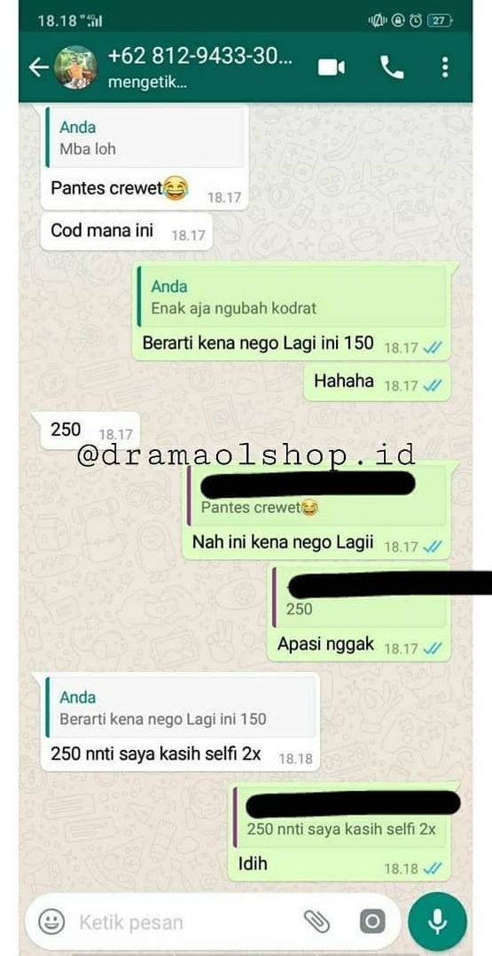 10 Chat tawar-menawar di online shop endingnya bikin kesel