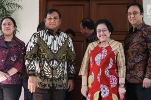  Prabowo: Meski beda sikap dengan Megawati, ujung-ujungnya rukun