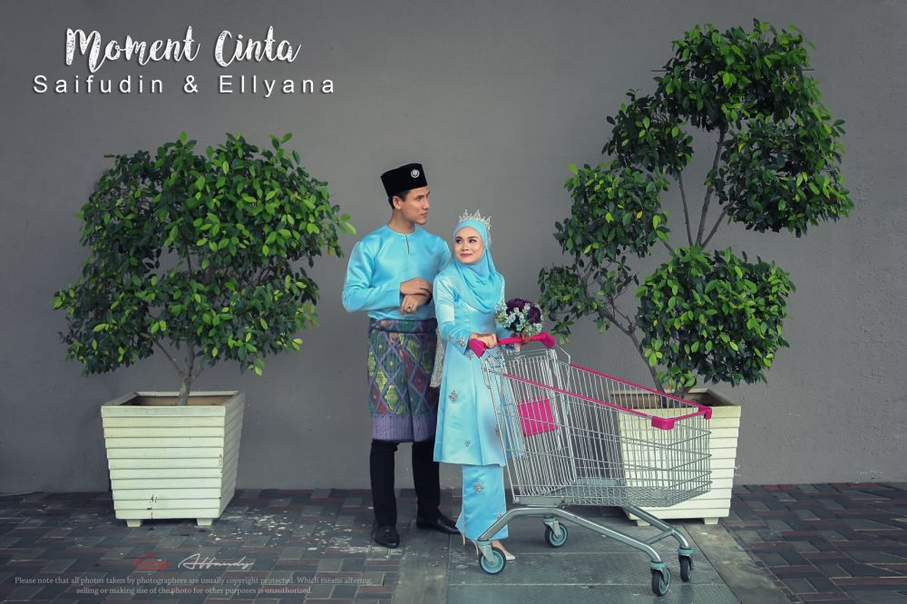 Viral pengantin lakukan pemotretan di mal, 10 fotonya unik abis