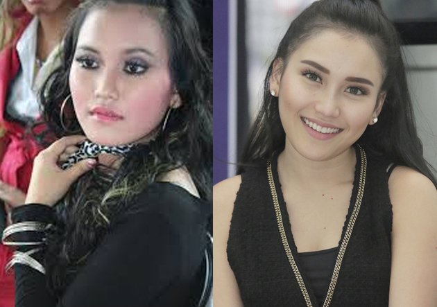 Beda gaya 9 pedangdut di awal karier & kini, Ayu Ting Ting manglingi