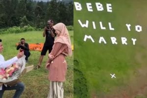 Terungkap, ini 8 momen manis Roger Danuarta lamar Cut Meyriska  