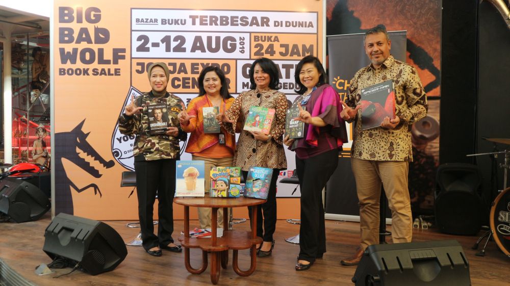 7 Alasan Big Bad Wolf Yogyakarta wajib pencinta buku kunjungi