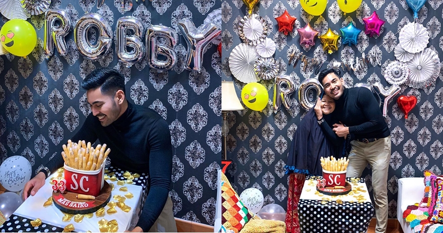8 Momen kejutan ultah Robby Purba, dapat kado romantis dari ibunda