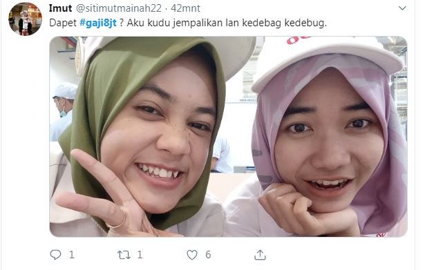 10 Respons kocak warganet ikut #gaji8juta ini bikin nyengir