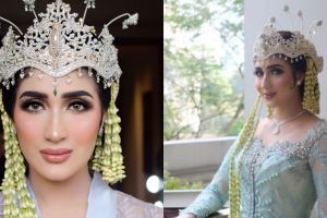 7 Potret Tania Nadira jelang akad nikah, berbusana adat Sunda