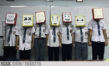11 Potret lucu kreativitas siswa di sekolah ini mengundang senyum