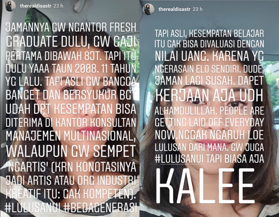 4 Seleb ikut tanggapi gaji Rp 8 juta yang viral di media sosial