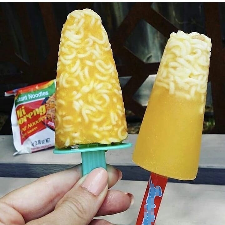 8 Penampakan makanan tak biasa ini bikin orang mikir keras