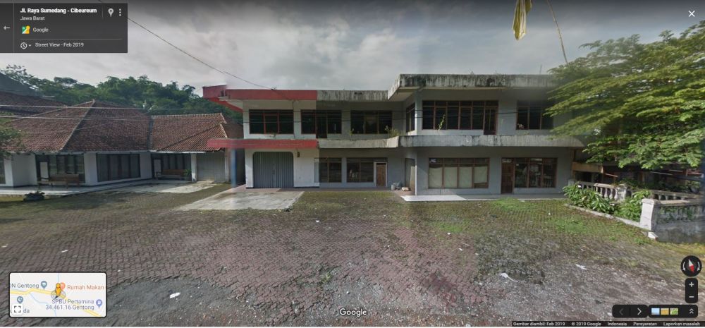 Usai pocong di Kedungwaru Kidul, kini heboh wajah di gedung kosong