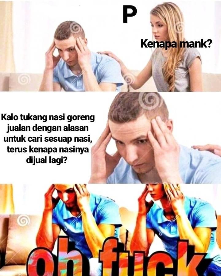 101 Status medsos lucu tentang makanan ini bikin geli sendiri