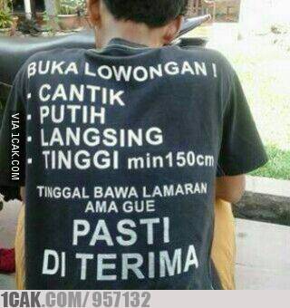 10 Lowongan kerja ini nggak biasa, bikin pelamar mikir dua kali