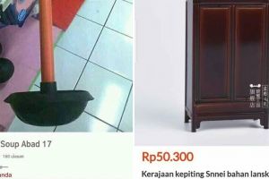 10 Barang 'antik' dijual di online shop ini malah bikin tepuk jidat