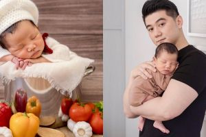 6 Potret newborn baby Arthur anak Chef Arnold, temanya unik