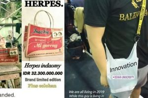 9 Model tas nyeleneh ini bikin ketawa sambil tepuk jidat