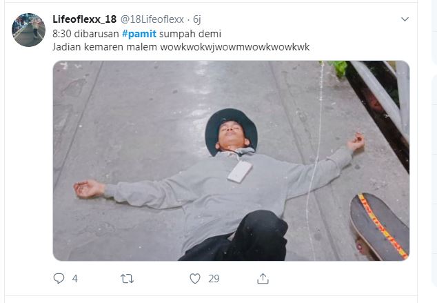 10 Reaksi warganet ikutan #pamit ini bikin nyengir
