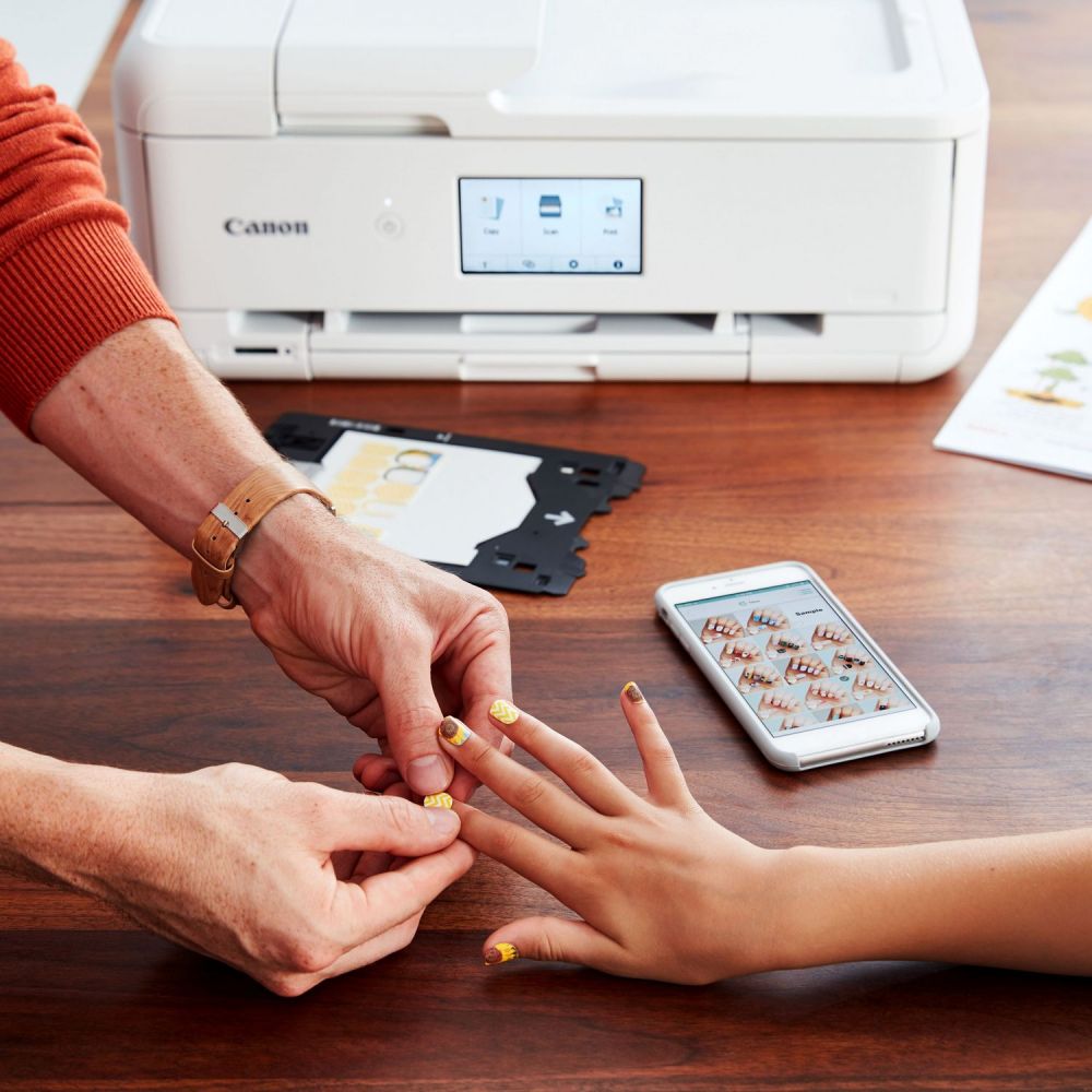Cara kreasi stiker kuku hanya pakai printer, cantik & mudah