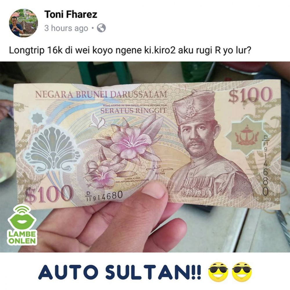 7 Curhat driver ojek online dibayar mata uang asing