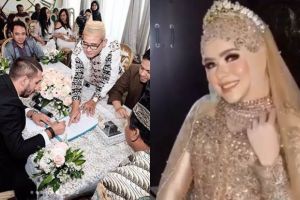 6 Momen pernikahan Siti Liza dan pria bule Steve Castle