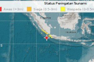 Ini daftar daerah berpotensi tsunami gempa Banten
