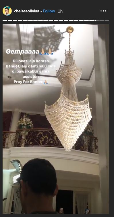 Cerita 4 seleb saat rasakan gempa Banten, ada yang lagi syuting