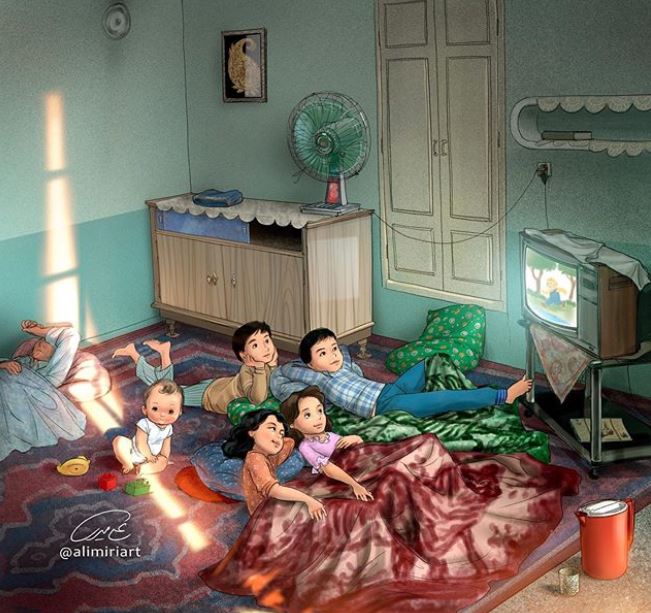 10 Komik lika-liku kehidupan keluarga ini bikin kangen rumah