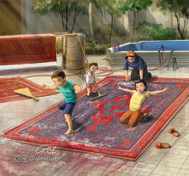 10 Komik lika-liku kehidupan keluarga ini bikin kangen rumah