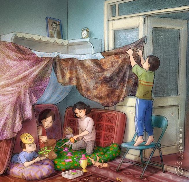 10 Komik lika-liku kehidupan keluarga ini bikin kangen rumah