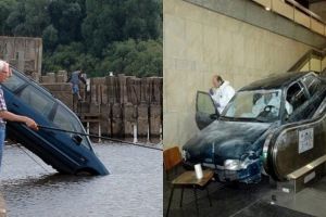 12 Potret kondisi mobil usai kecelakaan ini bikin geleng kepala