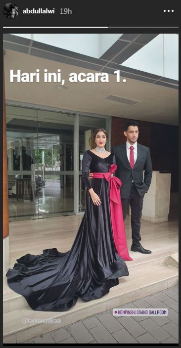 12 Momen resepsi pernikahan Tania Nadira & Abdulla Alwi, mewah abis