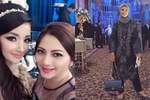 Gaya 14 seleb hadiri resepsi Tania Nadira & Abdulla Alwi, glamor