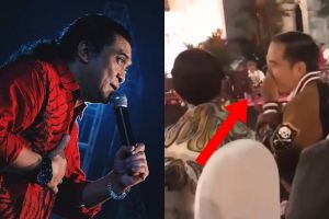 Ekspresi Jokowi nyanyi Sewu Kutho milik Didi Kempot, curi perhatian