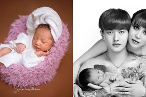8 Potret newborn baby Kyra anak Lee Jeong Hoon, temanya unik