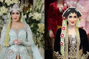 10 Inspirasi kebaya pernikahan ala Tania Nadira ini bisa kamu tiru