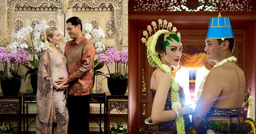 Panji Trihatmodjo dan Varsha Strauss gelar upacara 7 bulan kehamilan