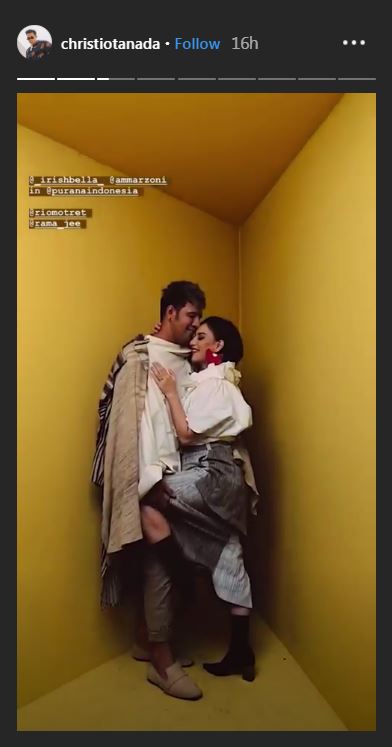 10 Potret maternity Irish Bella, elegan bak boneka