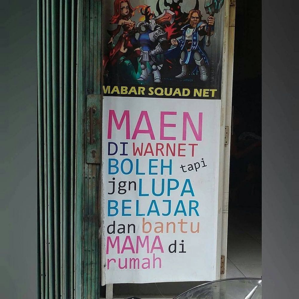 10 Pengumuman lucu di rental PlayStation ini mengundang senyum