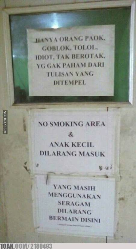10 Pengumuman lucu di rental PlayStation ini mengundang senyum