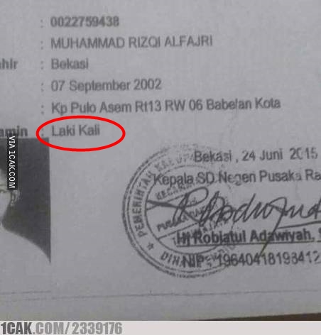 10 Cara orang ngisi formulir ini absurdnya bikin ngakak