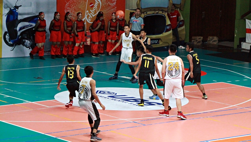 Laga Honda DBL Indonesia Jakarta Series region barat berlangsung panas