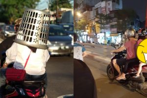 10 Kelakuan emak-emak saat dibonceng, mau protes takut durhaka